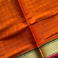 Devendra Saree – Burnt orange | Handloom Art silk