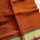 Devendra Saree – Rust | Handloom Art silk