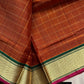 Devendra Saree – Rust | Handloom Art silk