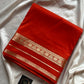 Semi Mysore Silk Saree – Orange