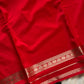 Semi Mysore Silk Saree – Red