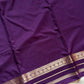 Semi Mysore Silk Saree – Violet