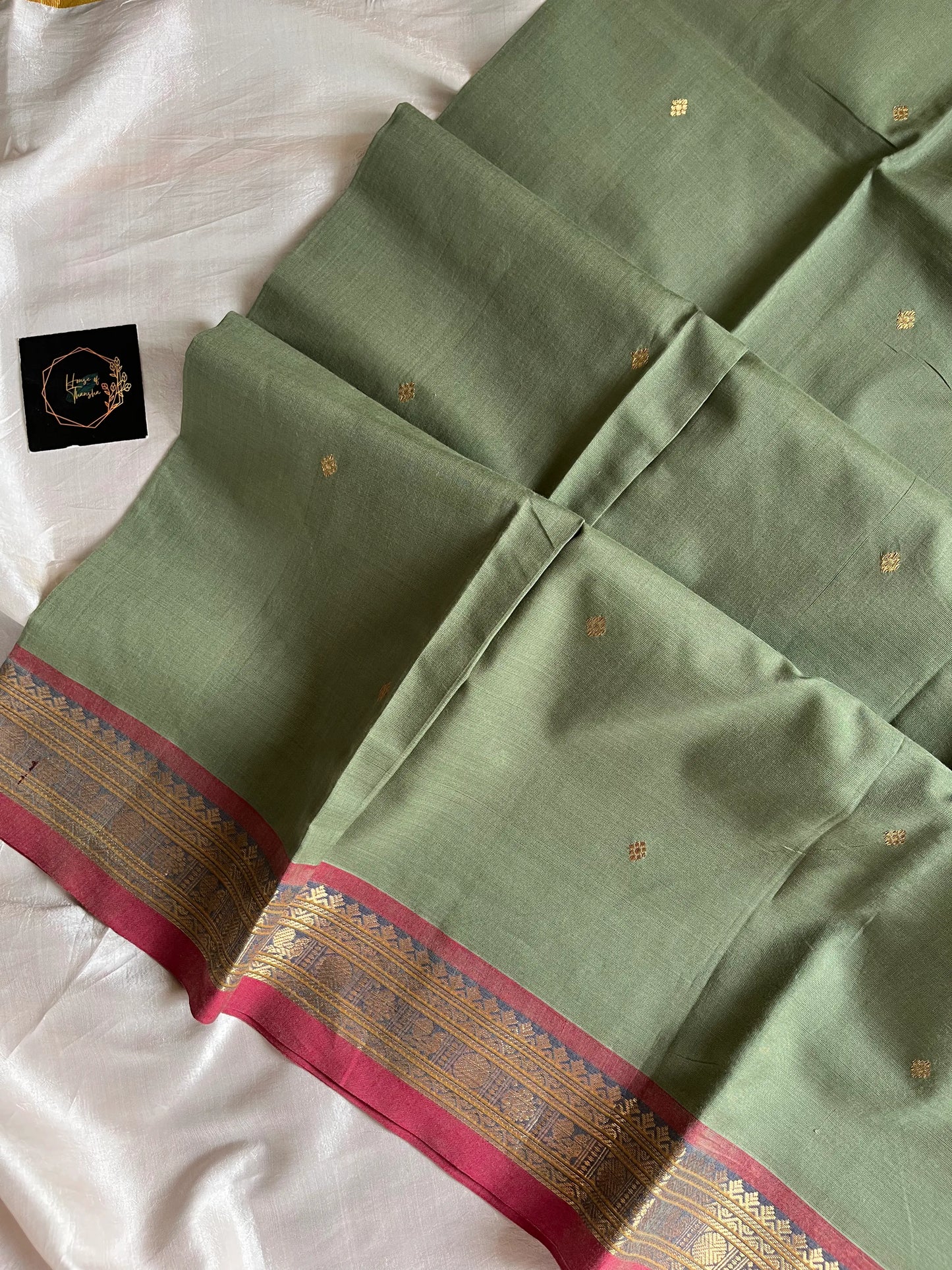 Throne Edit – Pastel Green 120-Count Mercerised Kanchi Cotton
