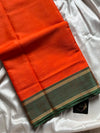 Devendra Saree – Orange | Madisar 10.5 Yards