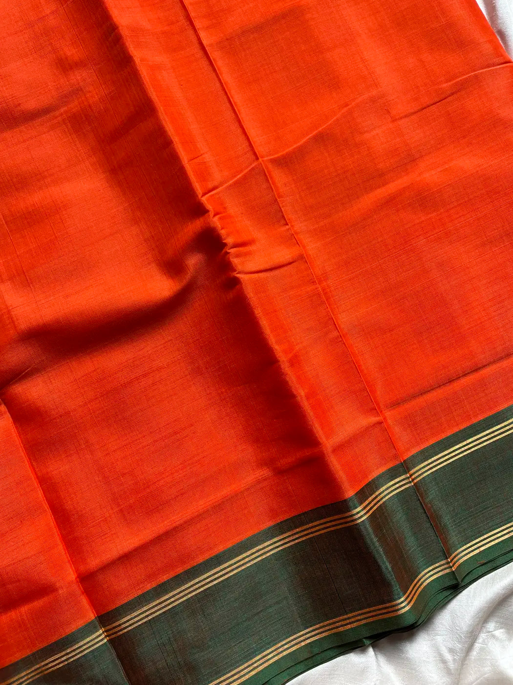 Devendra Saree – Orange | Madisar 10.5 Yards
