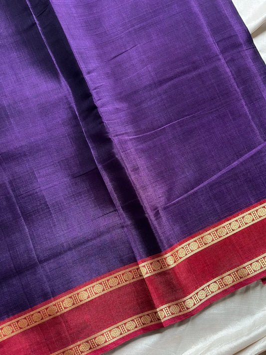 Devendra Saree – Violet | Madisar 10.5 Yards