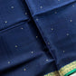 Vegan Weaves – Blue & Green Handloom Art Silk Saree