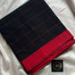 Chettinadu Cotton Saree –  Black