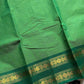 Kattam Edit | Chettinadu Checked Saree – Leaf Green