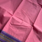Chettinadu Cotton Saree –  Rose Pink