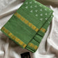Madurai Sungudi Cotton - Pastel Green