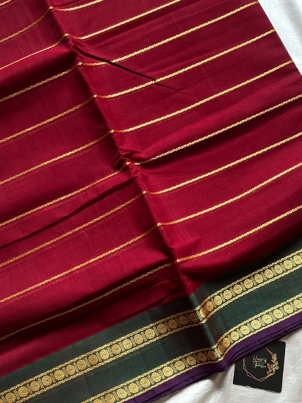 Devendra Saree – Maroon | Madisar 10.5 Yards