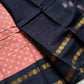 Madurai Sungudi Cotton - Peach