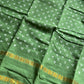 Madurai Sungudi Cotton - Pastel Green