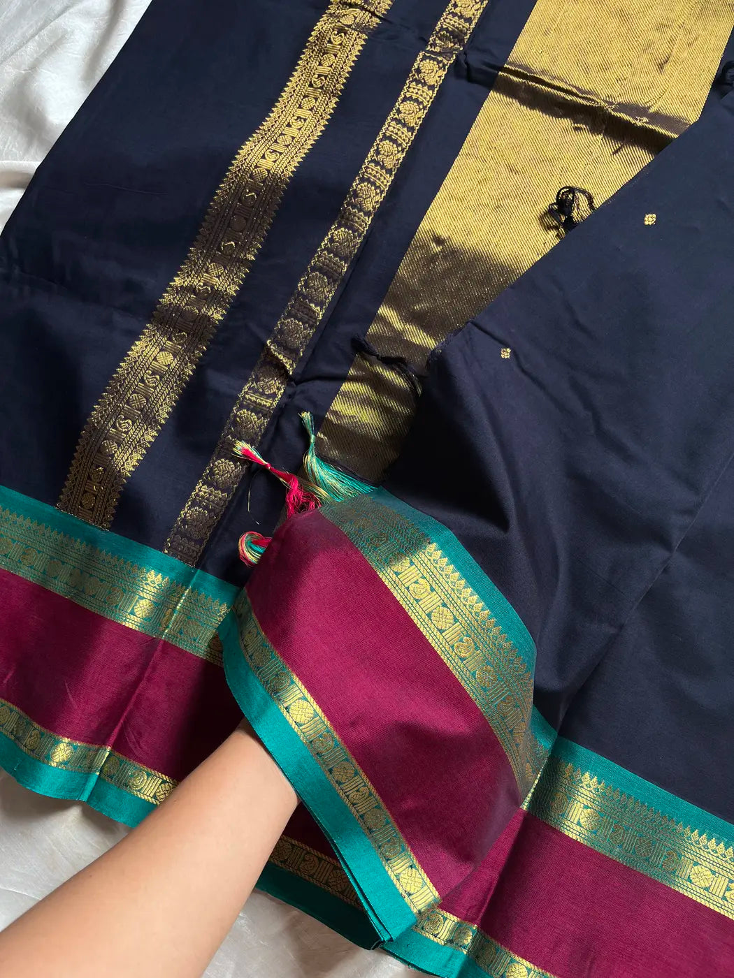 Royal Drapes with Grand Pallus