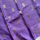 Banarasi Crepe Silk Saree – Lavender