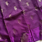 Banarasi Crepe Silk Saree – Mulberry Purple