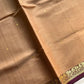 Vegan Silk Saree – Beige Handloom Silk