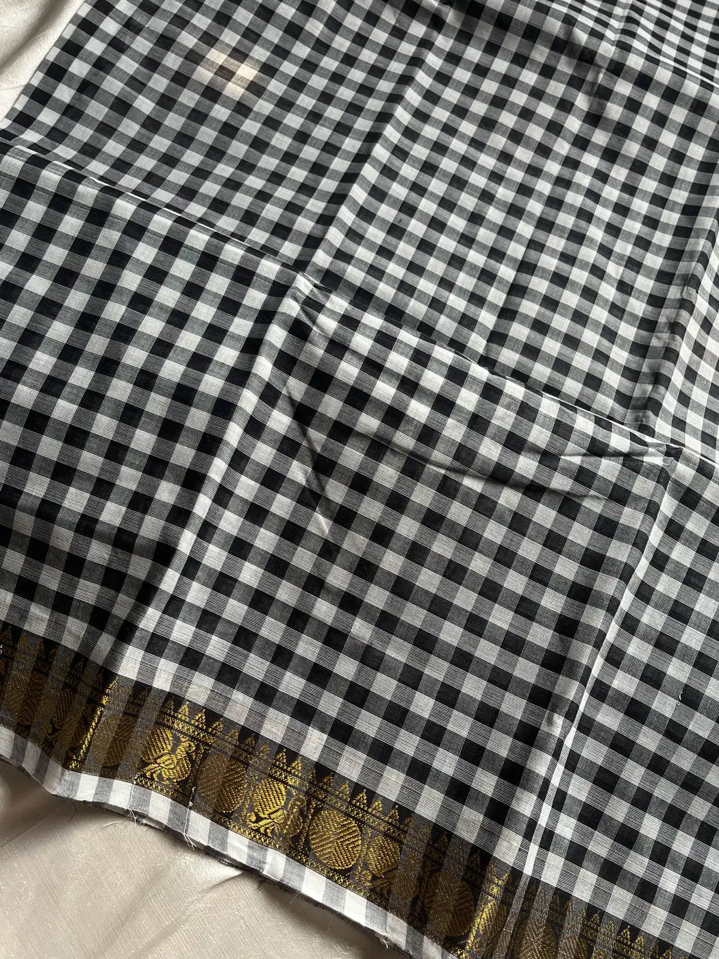 Kattam - Chettinadu Cotton saree