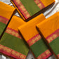 Mango yellow Kanchi cotton saree