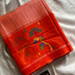 Chedibutta Saree - Handloom Vegan Art Silk - Orange