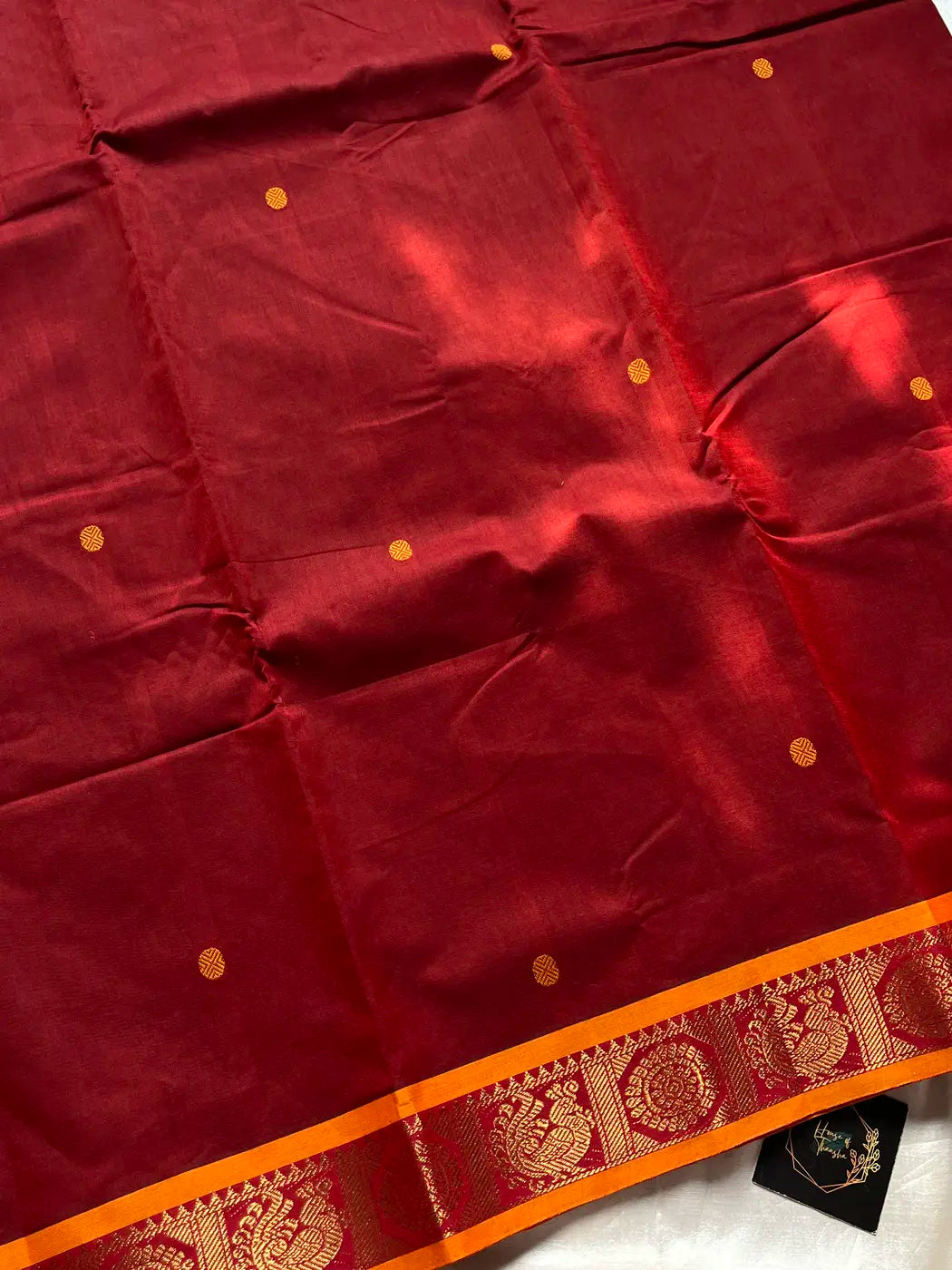 Mercerised Chettinadu Cotton - Maroon