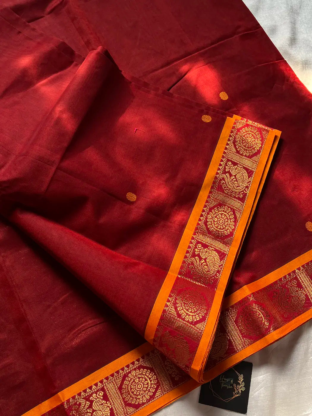 Mercerised Chettinadu Cotton - Maroon