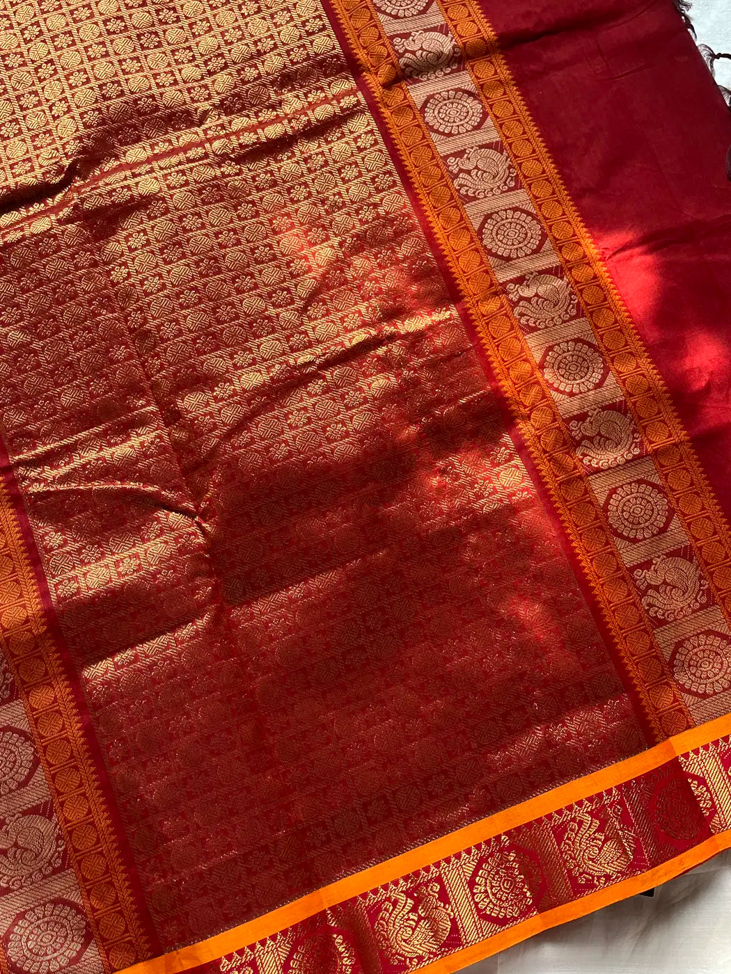 Mercerised Chettinadu Cotton - Maroon