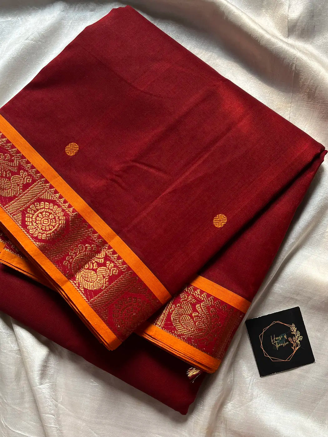 Mercerised Chettinadu Cotton - Maroon