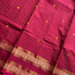 Kattam Edit – Dark Pink Checked Chettinadu Cotton