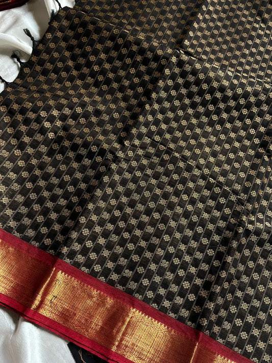 Vintage Looms – Black Chettinadu Cotton