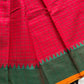 Kattam Edit – Red Kanchi Cotton Saree