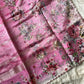 Soft Tissue Edit – Pink Tissue Saree with Scalloped Border & Zari Work