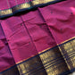 Subtle Weaves | Wine Pink Kanchi Cotton Saree