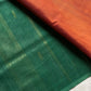 Vegan Silk Saree – Burnt Copper | Handloom Art Silk