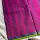 Madisar Edit | Vaadamalli Purple 10 Yards Madisar Kanchi Cotton Saree