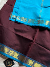Pattu Nool Edit - Handloom Kanchi Silk Cotton Saree – Brown
