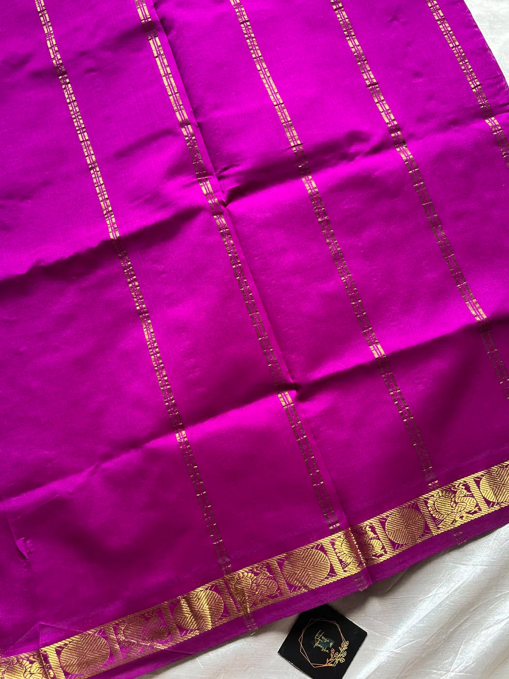 Pattu Nool Edit - Handloom Kanchi Silk Cotton Saree – Orange