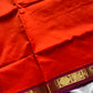 Pattu Nool Edit - Handloom Kanchi Silk Cotton Saree – Orange