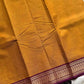 Chettinadu Cotton Saree –  Yellow (Without Blouse)