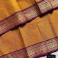 Chettinadu Cotton Saree –  Yellow (Without Blouse)