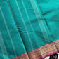Chettinadu Cotton Saree –  Teal (Without Blouse)