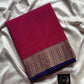 Chettinadu Cotton Saree –  Magenta Pink (Without Blouse)