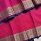 Chettinadu Cotton Saree –  Magenta Pink (Without Blouse)
