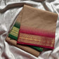 Ganga Jamuna Borders – Beige Kanchi Cotton Saree