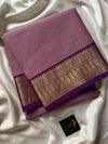 Subtle Weaves | Lilac Chettinadu Cotton Saree