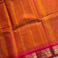 Ganga Jamuna Borders – Orange Kanchi Cotton Saree