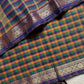 Mini Kattam – Checked Chettinadu Cotton Saree (Without blouse)