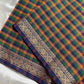 Mini Kattam – Checked Chettinadu Cotton Saree (Without blouse)