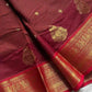 Throne Edit – Maroon Zarichecks Kanchi Cotton Saree